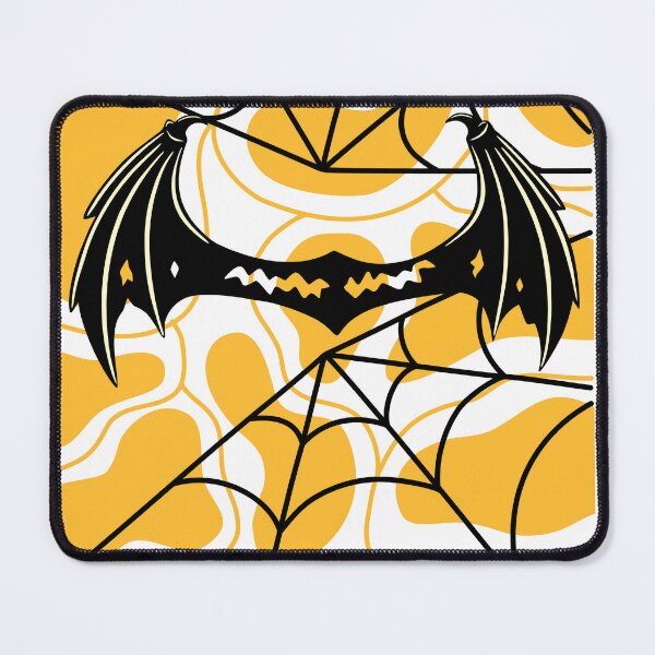 Item preview, Spooky Bat Wings and Spider Web Halloween Banner Design designed and sold by SolutionsArt.