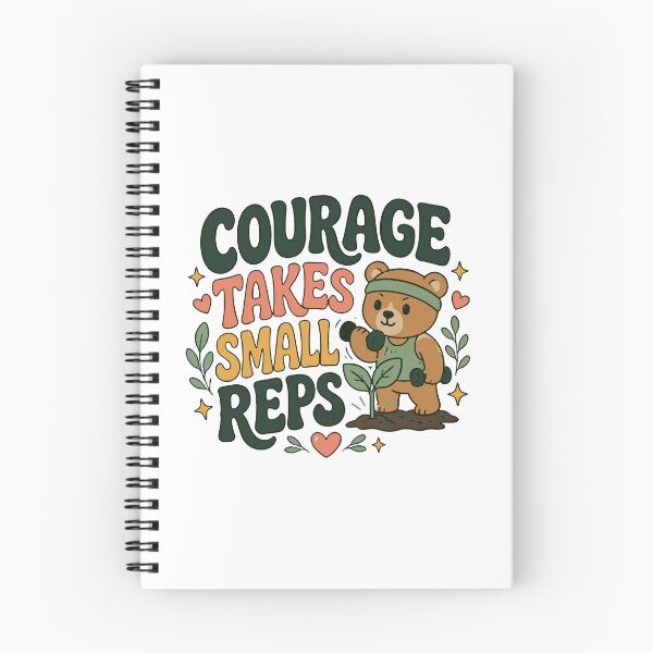 Item preview, Courage Takes Small Reps Bear designed and sold by Akioos.