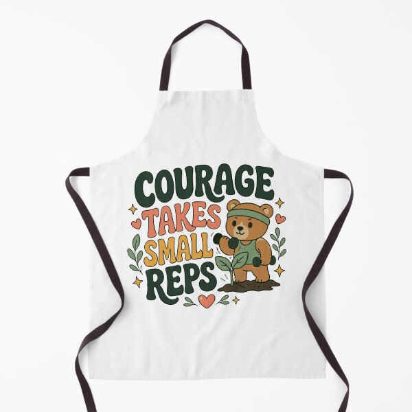 Item preview, Courage Takes Small Reps Bear designed and sold by Akioos.
