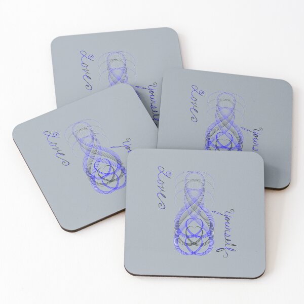 Item preview, Love Yourself (Black & Blue) designed and sold by A Love Productions.