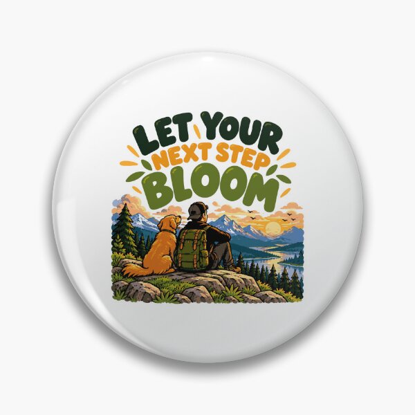 Item preview, Let Your Next Step Bloom designed and sold by Akioos.