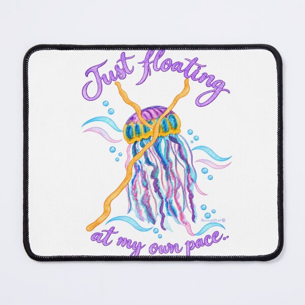 Item preview, Just Floating Jellyfish – Kintsugi Ocean Art designed and sold by newsuept25.art.