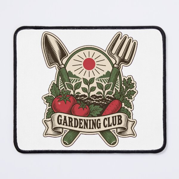Item preview, Gardening Club Vintage Seed Packet Crest | Gardener Gift Vegetable Garden designed and sold by StickyGuys.