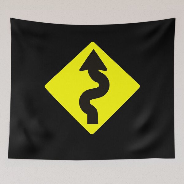Item preview, CAUTION WINDING ROAD designed and sold by BIGPIX91011.