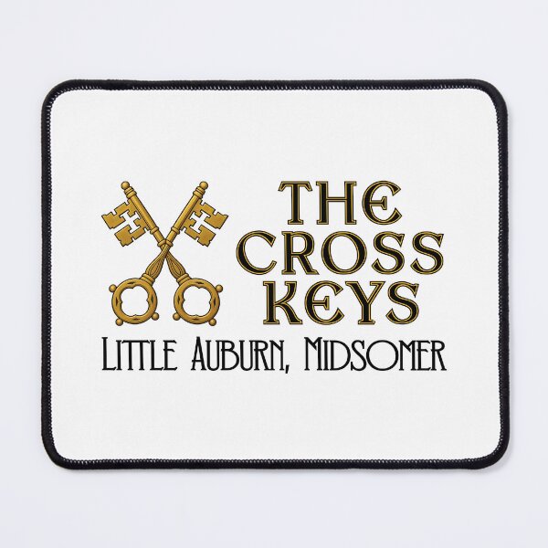 Item preview, The CROSS KEYS Pub (on White) designed and sold by PawsitiveMum3.
