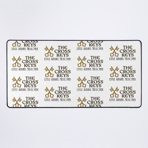 Item preview, The CROSS KEYS Pub (on White) designed and sold by PawsitiveMum3.