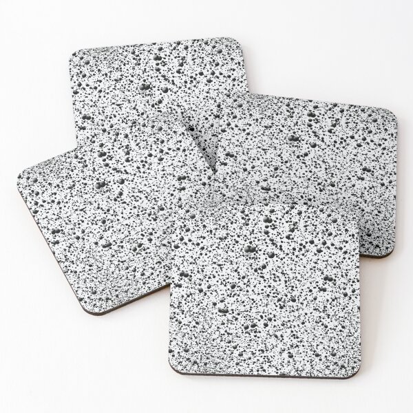 Item preview, Black Stipple Spray Speckled Texture Art designed and sold by Piotrek0001.