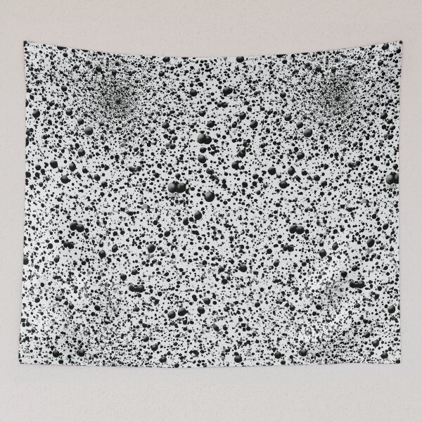 Item preview, Black Stipple Spray Speckled Texture Art designed and sold by Piotrek0001.