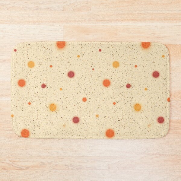 Item preview, Vintage Cream with Orange Polka Dots Pattern designed and sold by Piotrek0001.