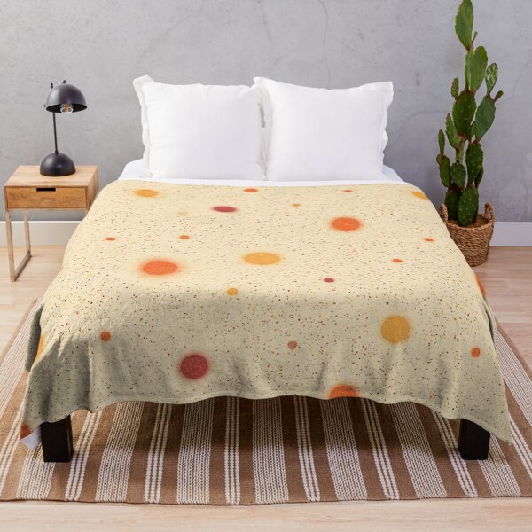 Item preview, Vintage Cream with Orange Polka Dots Pattern designed and sold by Piotrek0001.