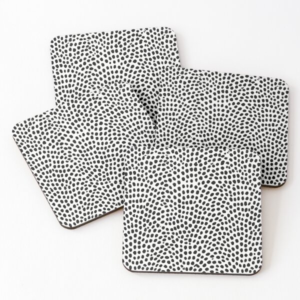 Item preview, Monochrome Cheetah Dot Granular Pattern designed and sold by Piotrek0001.