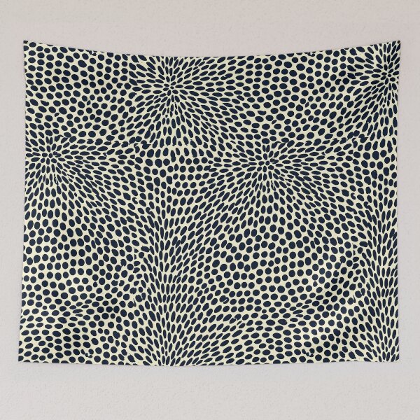 Item preview, Hypnotic Swirling Black Dot Vortex Art designed and sold by Piotrek0001.