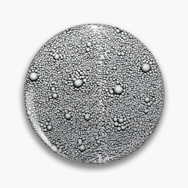 Item preview, Silver Pearl Bubble Granular Surface Art designed and sold by Piotrek0001.