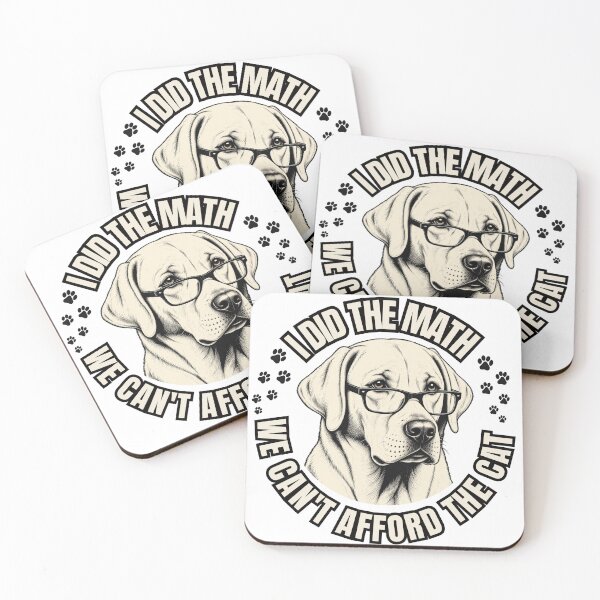 Item preview, I Did The Math Funny Dog designed and sold by thestiles.