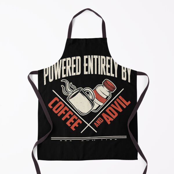 Item preview, Powered Entirely By Coffee And Advil Workout Humor designed and sold by Martial-Art-23.