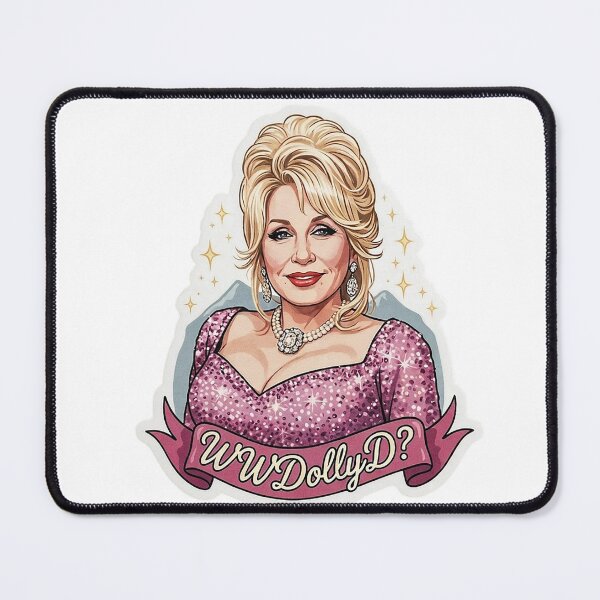 Item preview, What Would Dolly Do? designed and sold by Interrupt Art.