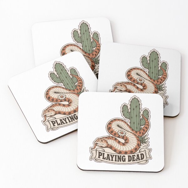Item preview, Hognose Snake Playing Dead | Funny Dramatic Reptile Lover Snake Art designed and sold by StickyGuys.