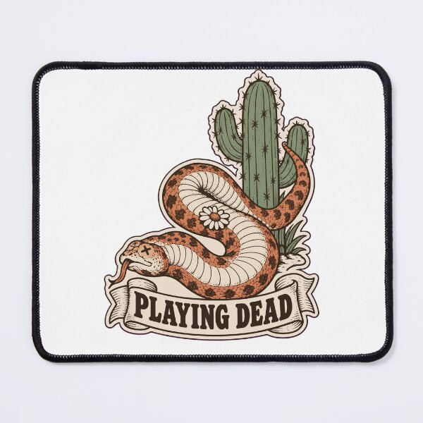 Item preview, Hognose Snake Playing Dead | Funny Dramatic Reptile Lover Snake Art designed and sold by StickyGuys.