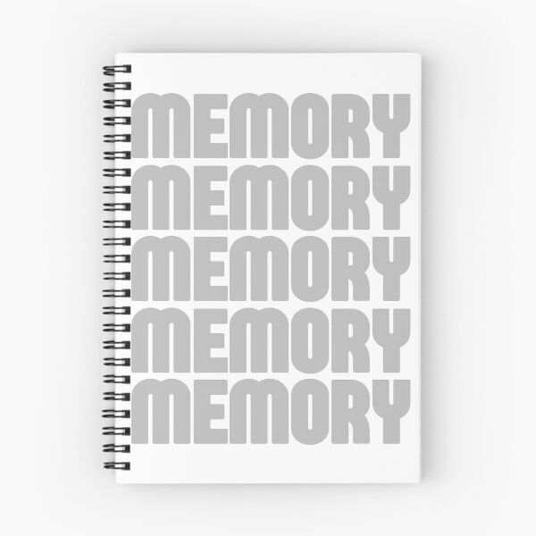 Item preview, Memory Repeat Aesthetic Typography Design designed and sold by Mr besho.