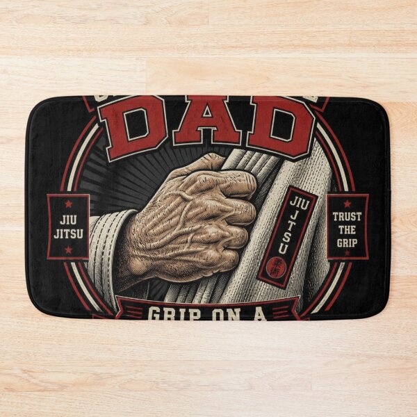 Item preview, Never Underestimate Dad Grip On A Lapel BJJ Gi designed and sold by Martial-Art-23.