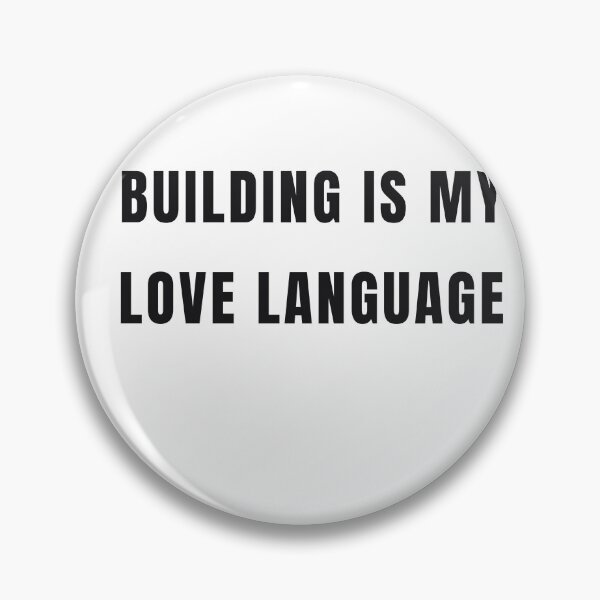 Item preview, Building Is My Love Language T-Shirt, Builder Gift designed and sold by BerkleyCo.