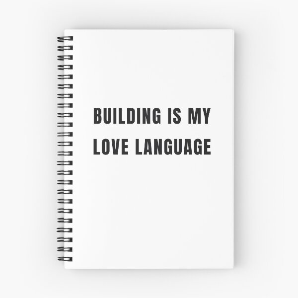 Item preview, Building Is My Love Language T-Shirt, Builder Gift designed and sold by BerkleyCo.