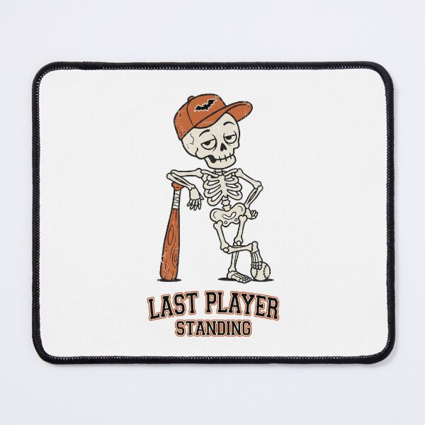 Item preview, Last Player Standing – Halloween Baseball Skeleton designed and sold by MASMUS27.