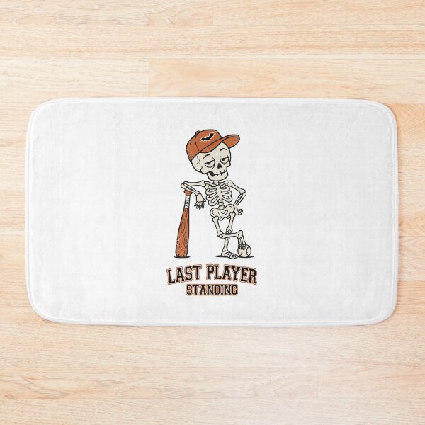 Item preview, Last Player Standing – Halloween Baseball Skeleton designed and sold by MASMUS27.