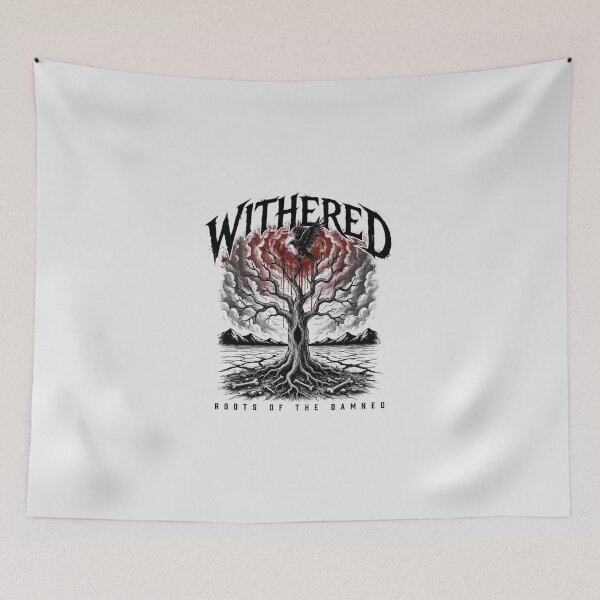 Item preview, Withered Roots Of The Damned Raven Dead Tree designed and sold by Enea Kelo.
