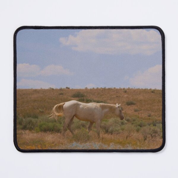 Item preview, Pale Horse in a Field of Wildflowers designed and sold by Roamgrain Photos.