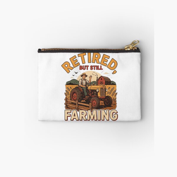 Item preview, Retired Still Farming Vintage Tractor Farmer designed and sold by Mahilis.