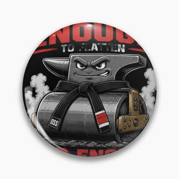 Item preview, Heavy Enough To Flatten Old Enough Dad BJJ Humor designed and sold by Martial-Art-23.