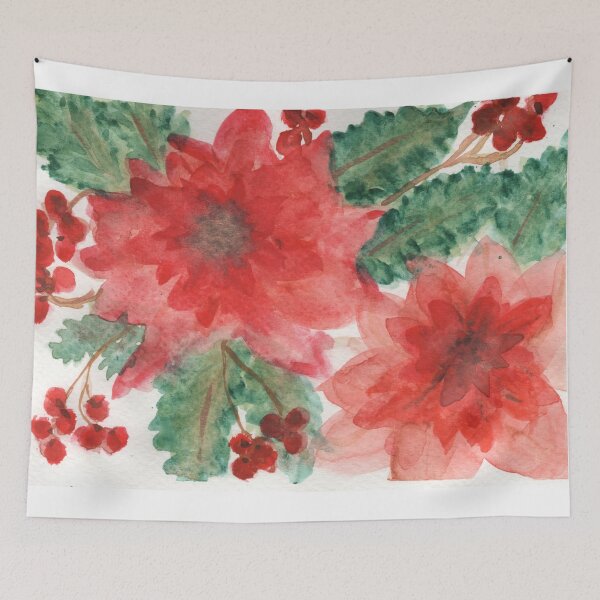Item preview, Poinsettias designed and sold by SunnyOneStudio.