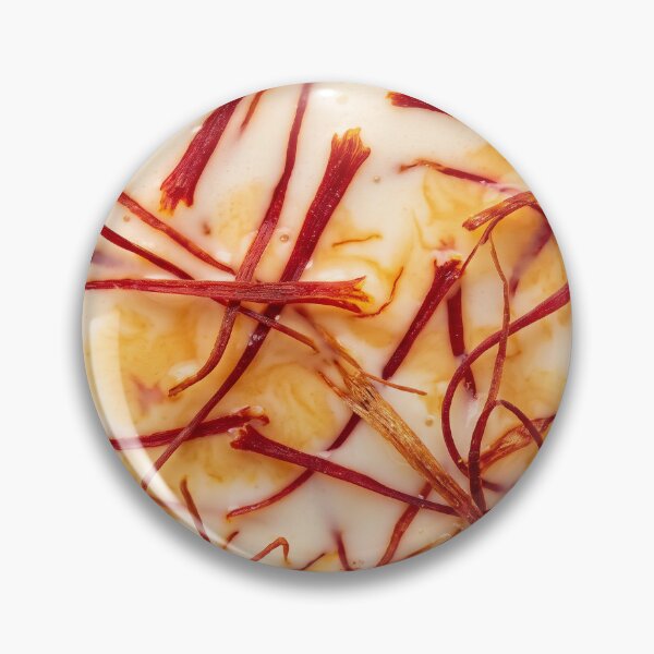 Item preview, Saffron Threads Blooming Through Hot Cream designed and sold by ASSEMBLE WONDER.