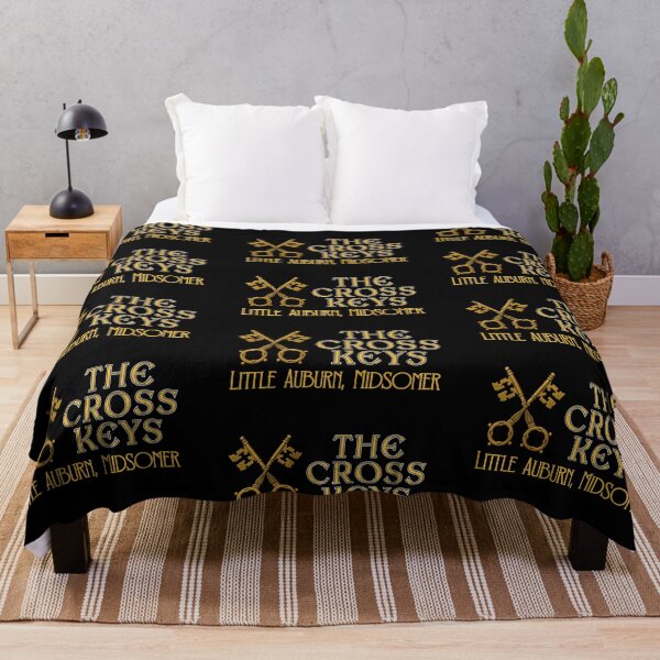 Item preview, The CROSS KEYS Pub (on Black) designed and sold by PawsitiveMum3.