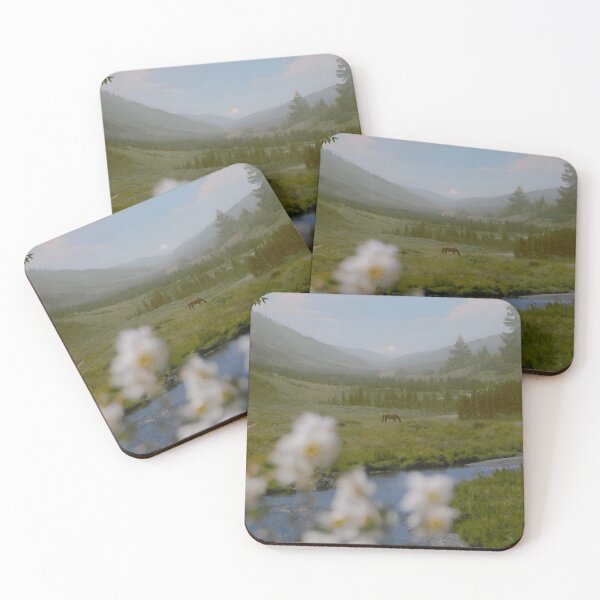 Item preview, Daisies by the Mountain Stream designed and sold by Roamgrain Photos.