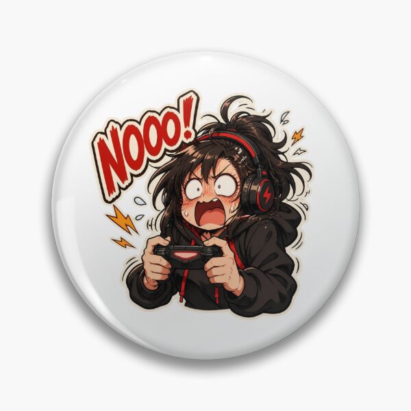 Item preview, Funny Anime Gamer Girl Rage designed and sold by Animepopstudio.