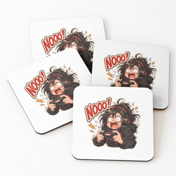 Item preview, Funny Anime Gamer Girl Rage designed and sold by Animepopstudio.