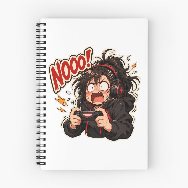 Item preview, Funny Anime Gamer Girl Rage designed and sold by Animepopstudio.