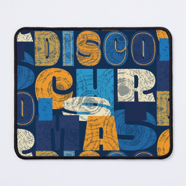 Item preview, Retro Disco Christmas Bold Typography designed and sold by photossmirnov.