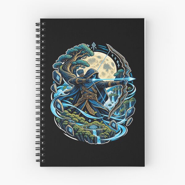 Item preview, Mystical Moonlight Fantasy Archer designed and sold by PrintBreeze.