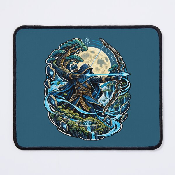 Item preview, Mystical Moonlight Fantasy Archer designed and sold by PrintBreeze.
