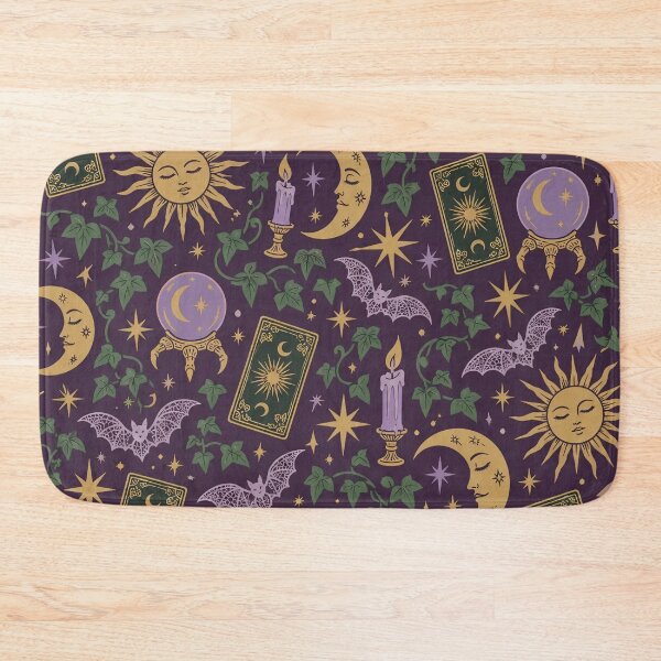 Item preview, 90s Whimsigoth Celestial Seamless Pattern | Moon Sun and Stars Witchy Repeat designed and sold by StickyGuys.