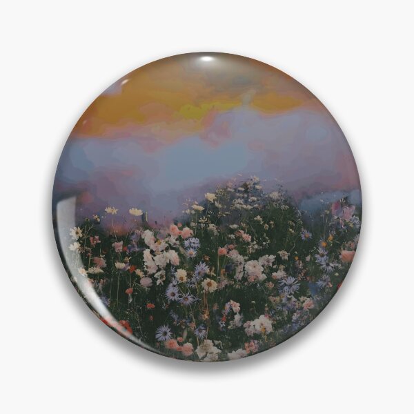 Item preview, Wildflowers Beneath a Burning Sky designed and sold by Roamgrain Photos.