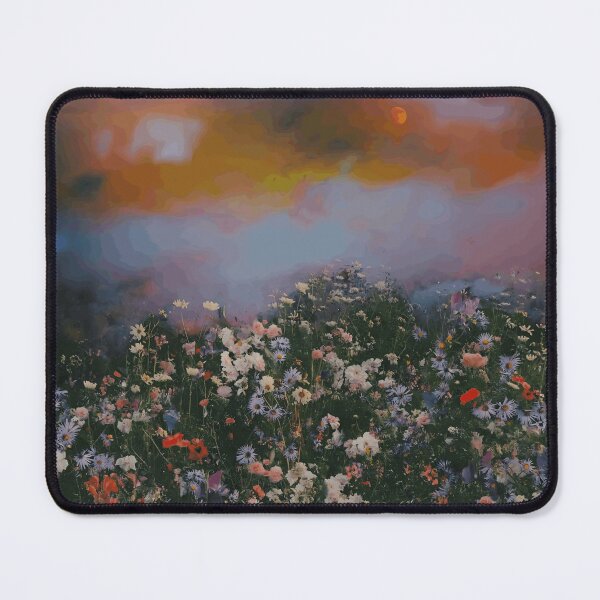 Item preview, Wildflowers Beneath a Burning Sky designed and sold by Roamgrain Photos.