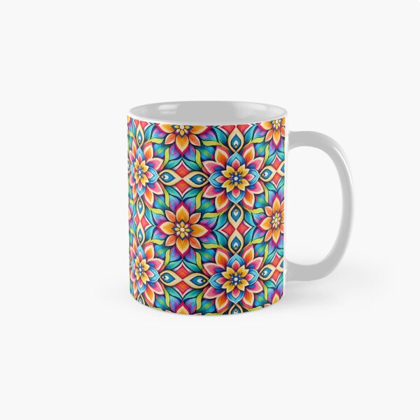 Item preview, Kaleido Floral Geometric Design designed and sold by Myra365Art.
