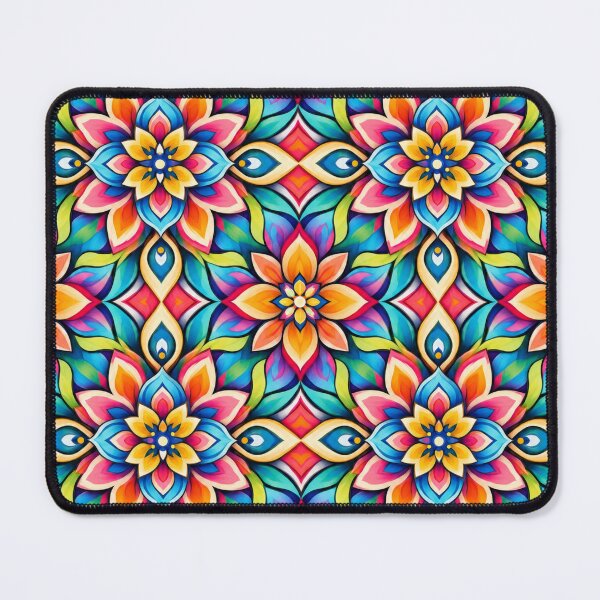 Item preview, Kaleido Floral Geometric Design designed and sold by Myra365Art.