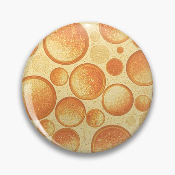 Item preview, Golden Orange Spongy Bubble Surface Art designed and sold by Piotrek0001.