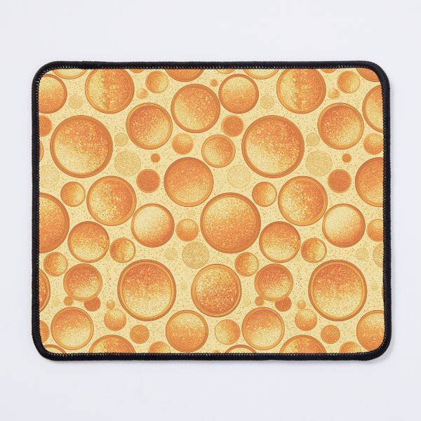 Item preview, Golden Orange Spongy Bubble Surface Art designed and sold by Piotrek0001.