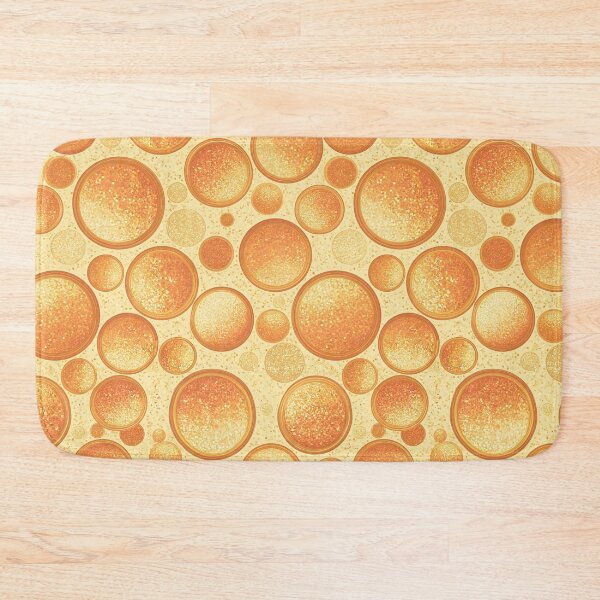Item preview, Golden Orange Spongy Bubble Surface Art designed and sold by Piotrek0001.